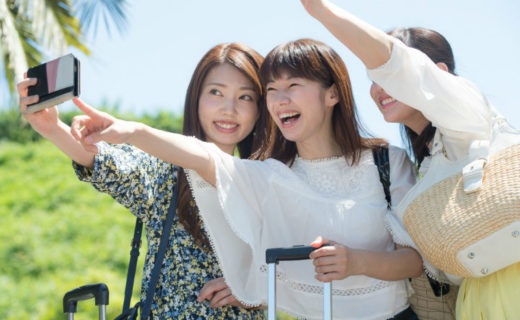 女子大生の旅行